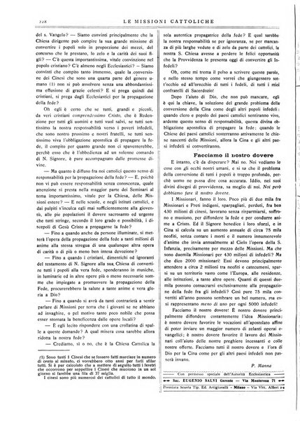 Le missioni cattoliche rivista quindicinale