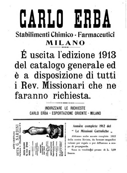 Le missioni cattoliche rivista quindicinale