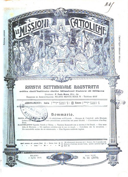 Le missioni cattoliche rivista quindicinale