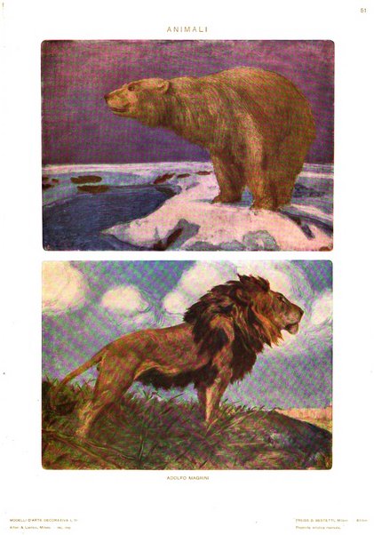 Modelli d'arte decorativa