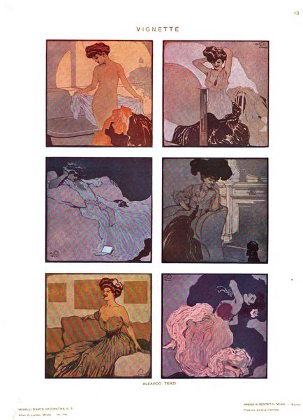 Modelli d'arte decorativa