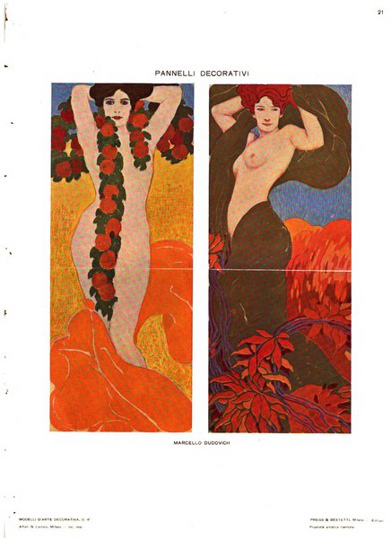 Modelli d'arte decorativa