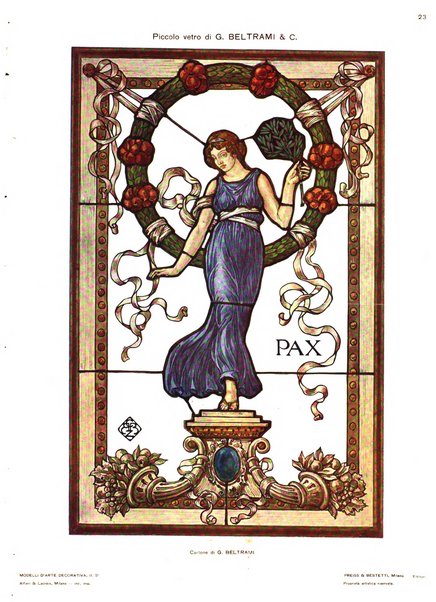 Modelli d'arte decorativa