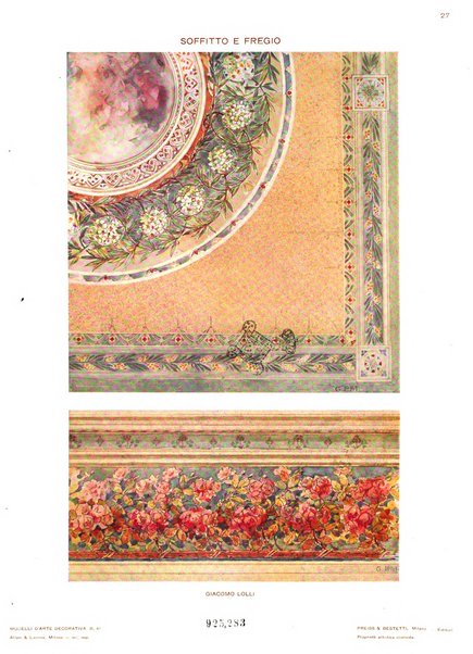 Modelli d'arte decorativa