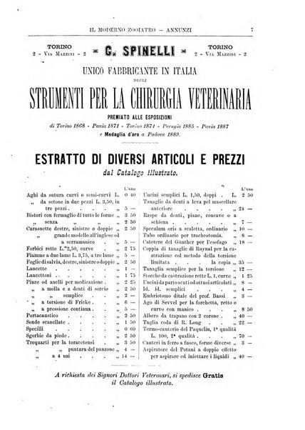 Il moderno zooiatro rassegna di medicina veterinaria e di zootecnia