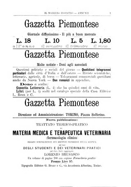 Il moderno zooiatro rassegna di medicina veterinaria e di zootecnia