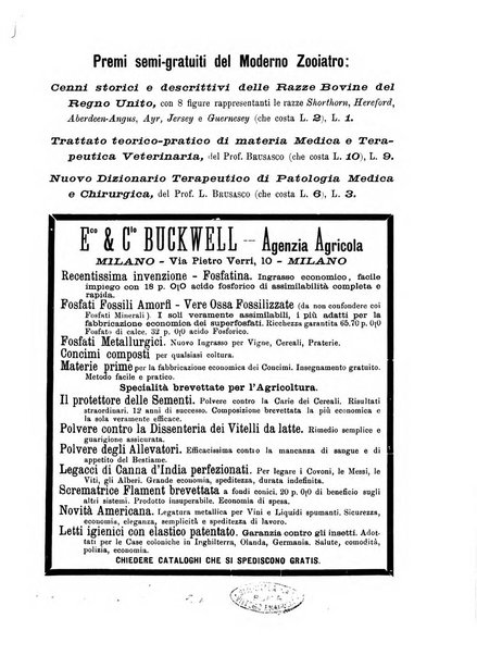 Il moderno zooiatro rassegna di medicina veterinaria e di zootecnia