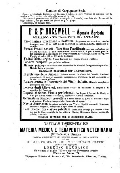 Il moderno zooiatro rassegna di medicina veterinaria e di zootecnia