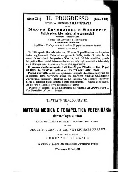 Il moderno zooiatro rassegna di medicina veterinaria e di zootecnia