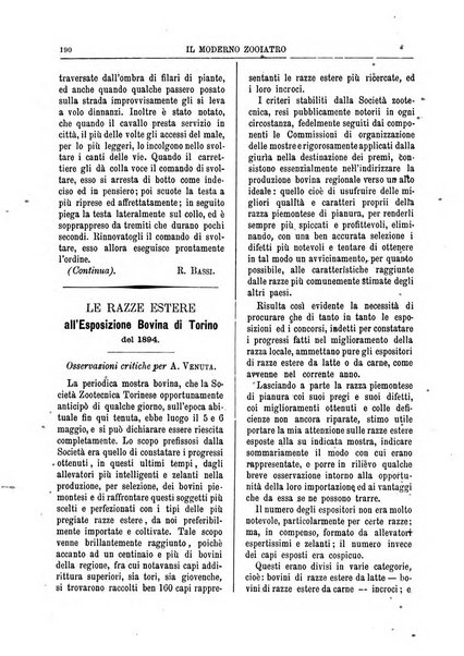 Il moderno zooiatro rassegna di medicina veterinaria e di zootecnia