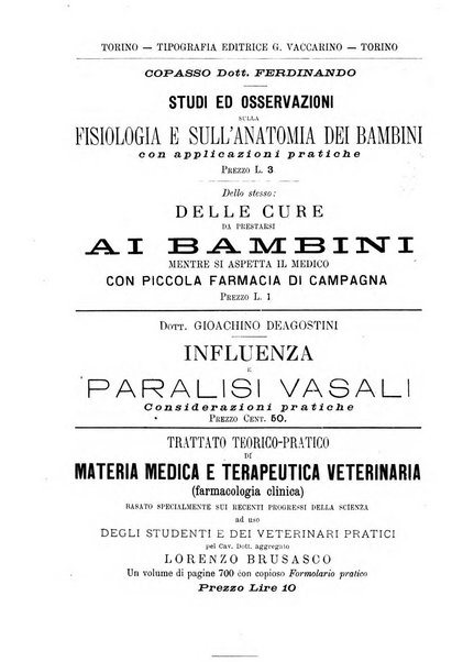 Il moderno zooiatro rassegna di medicina veterinaria e di zootecnia