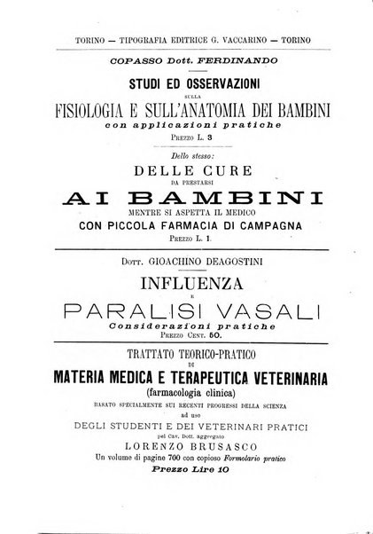 Il moderno zooiatro rassegna di medicina veterinaria e di zootecnia