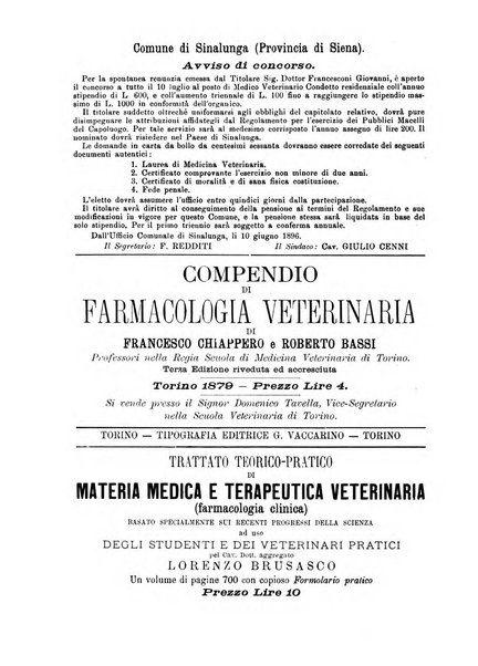 Il moderno zooiatro rassegna di medicina veterinaria e di zootecnia
