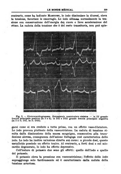 Le monde médical rivista internazionale di medicina e terapia