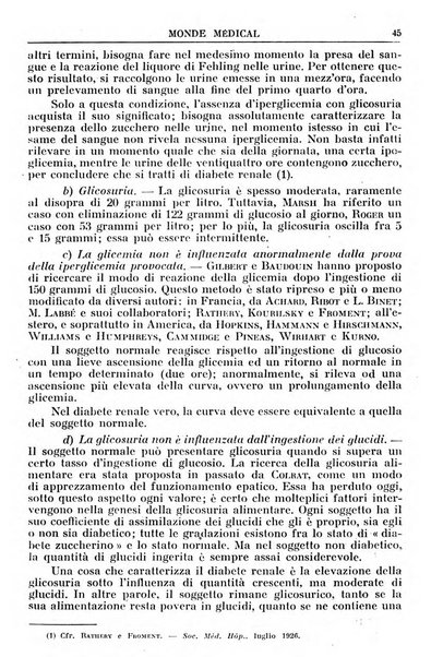 Le monde médical rivista internazionale di medicina e terapia