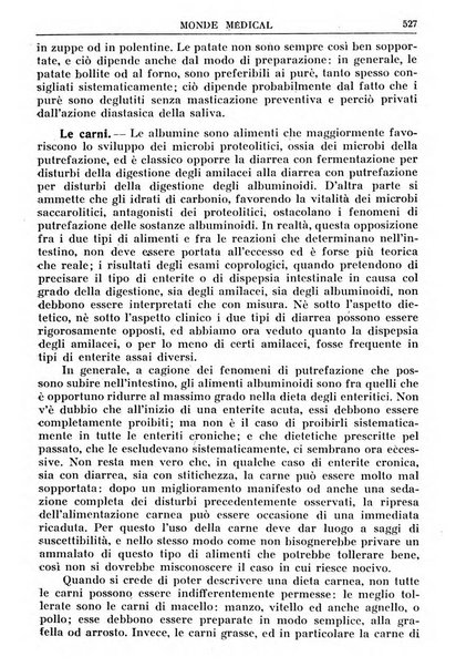 Le monde médical rivista internazionale di medicina e terapia