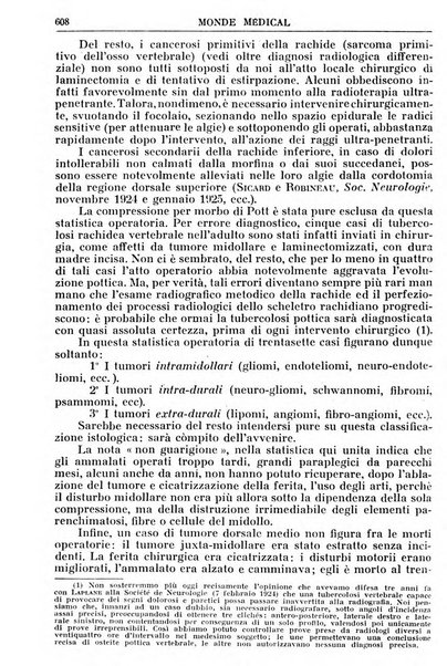 Le monde médical rivista internazionale di medicina e terapia