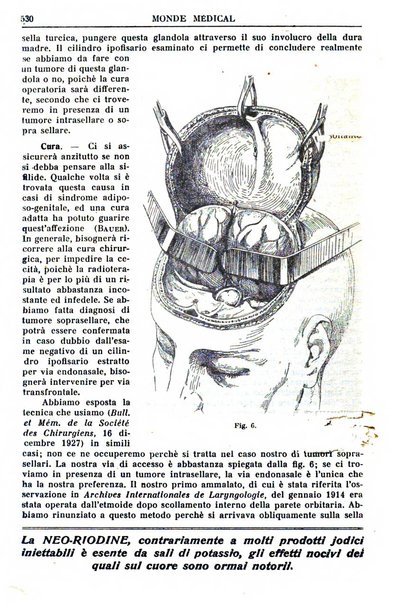 Le monde médical rivista internazionale di medicina e terapia