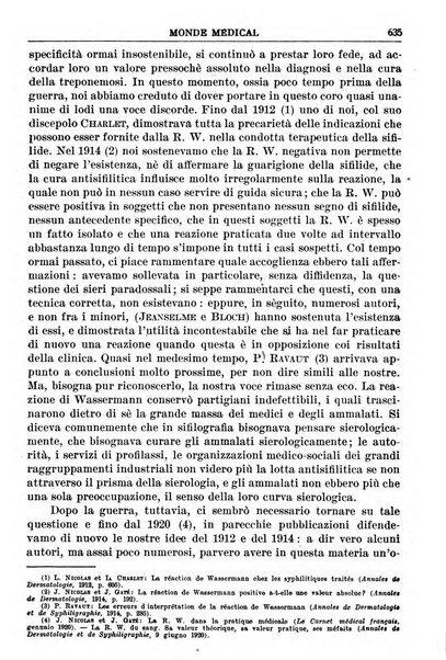 Le monde médical rivista internazionale di medicina e terapia