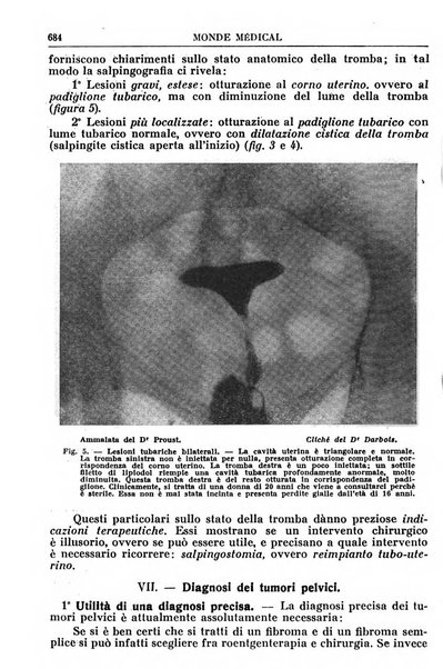 Le monde médical rivista internazionale di medicina e terapia