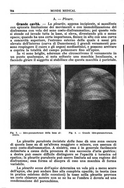 Le monde médical rivista internazionale di medicina e terapia