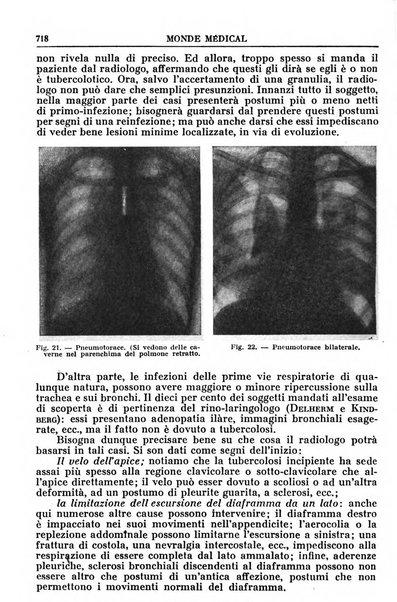 Le monde médical rivista internazionale di medicina e terapia