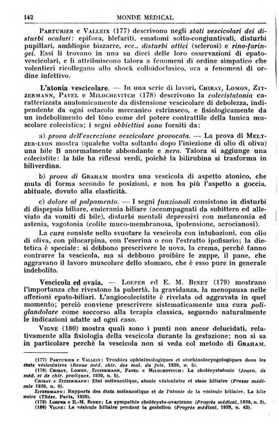 Le monde médical rivista internazionale di medicina e terapia