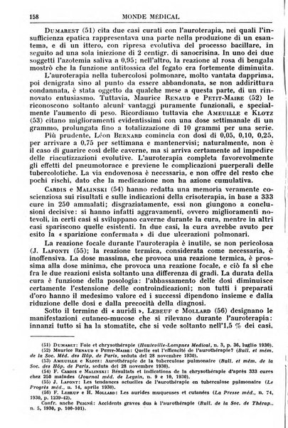 Le monde médical rivista internazionale di medicina e terapia