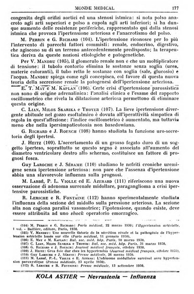 Le monde médical rivista internazionale di medicina e terapia