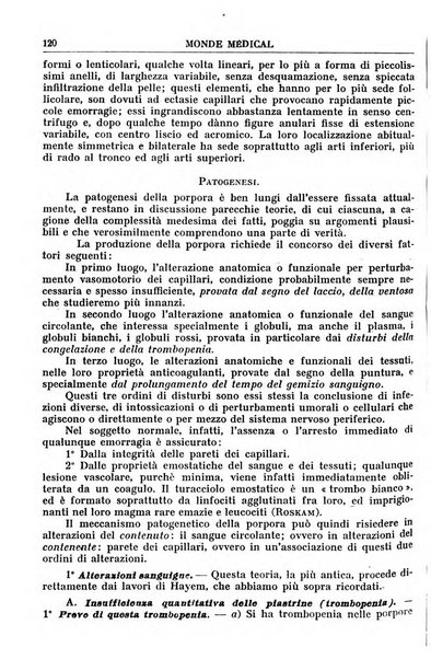 Le monde médical rivista internazionale di medicina e terapia