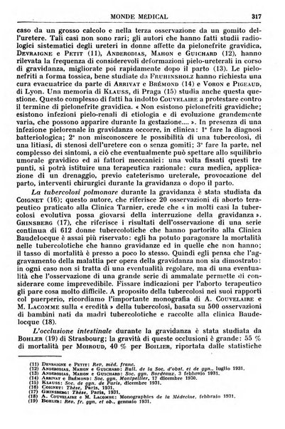 Le monde médical rivista internazionale di medicina e terapia