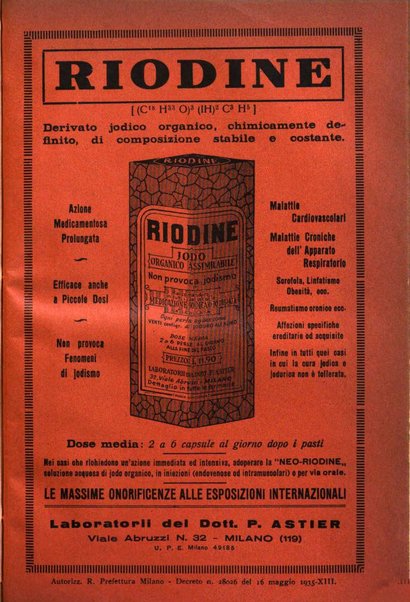 Le monde médical rivista internazionale di medicina e terapia