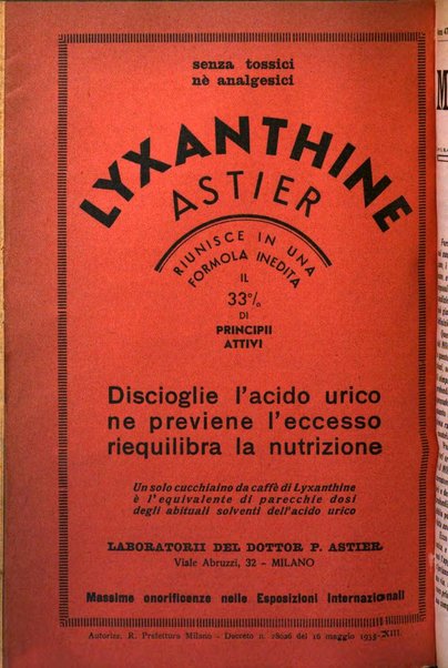 Le monde médical rivista internazionale di medicina e terapia