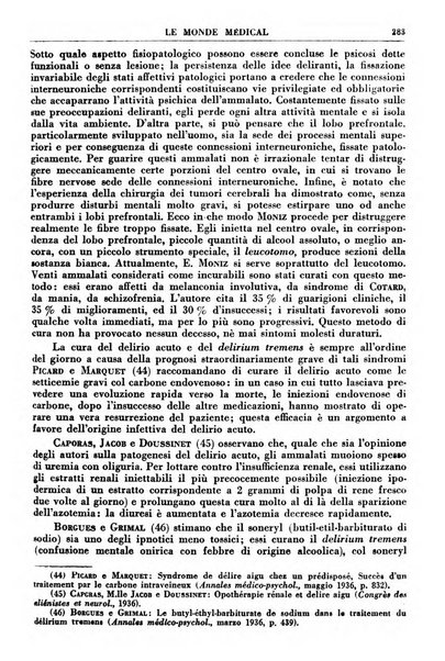 Le monde médical rivista internazionale di medicina e terapia