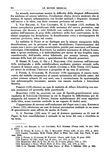 Le monde médical rivista internazionale di medicina e terapia