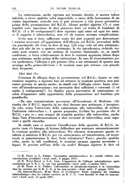 Le monde médical rivista internazionale di medicina e terapia