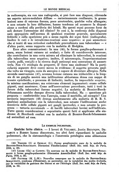 Le monde médical rivista internazionale di medicina e terapia