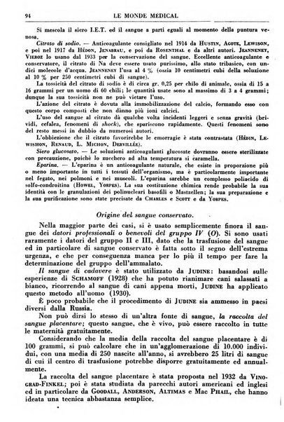 Le monde médical rivista internazionale di medicina e terapia