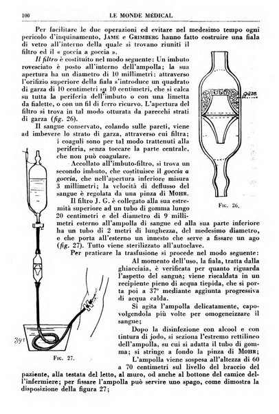 Le monde médical rivista internazionale di medicina e terapia