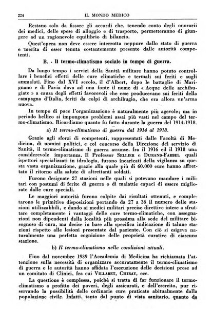 Le monde médical rivista internazionale di medicina e terapia