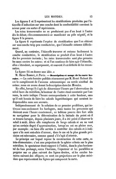 Les mondes revue hebdomadaire des sciences et de leurs applications aux arts et a l'industrie