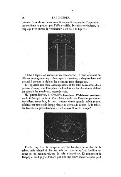 Les mondes revue hebdomadaire des sciences et de leurs applications aux arts et a l'industrie