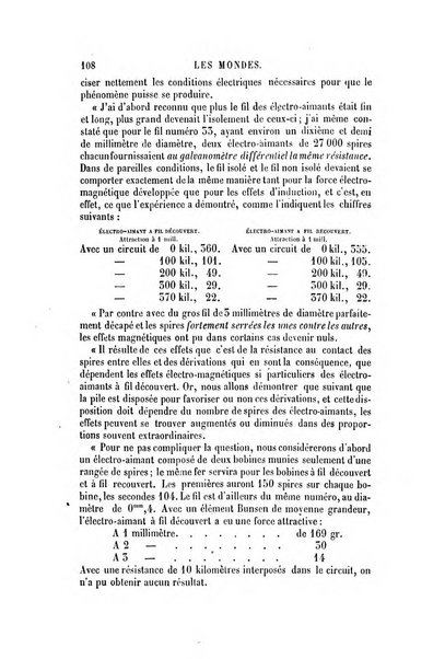 Les mondes revue hebdomadaire des sciences et de leurs applications aux arts et a l'industrie