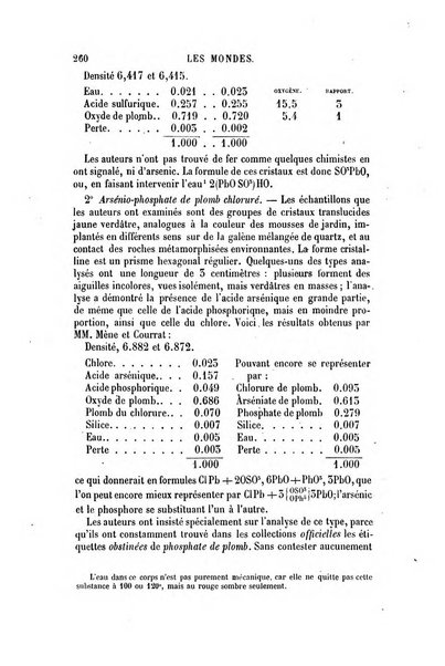 Les mondes revue hebdomadaire des sciences et de leurs applications aux arts et a l'industrie