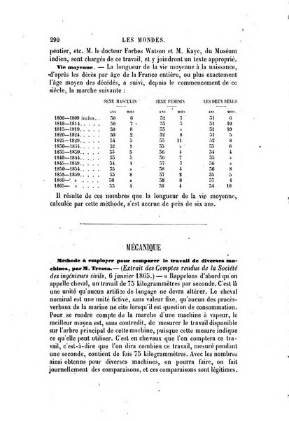 Les mondes revue hebdomadaire des sciences et de leurs applications aux arts et a l'industrie