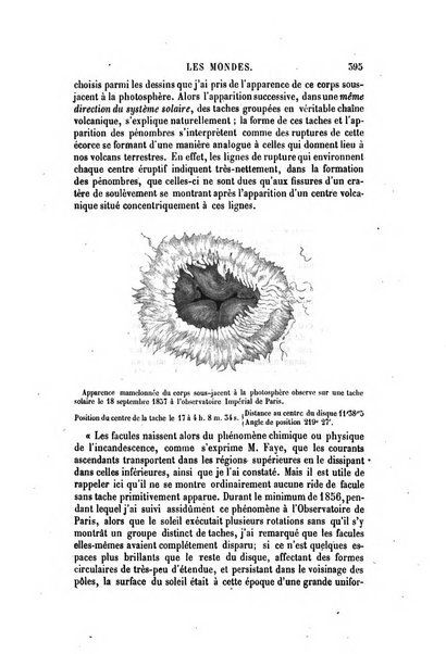 Les mondes revue hebdomadaire des sciences et de leurs applications aux arts et a l'industrie