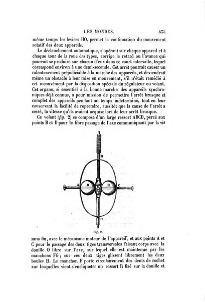 Les mondes revue hebdomadaire des sciences et de leurs applications aux arts et a l'industrie