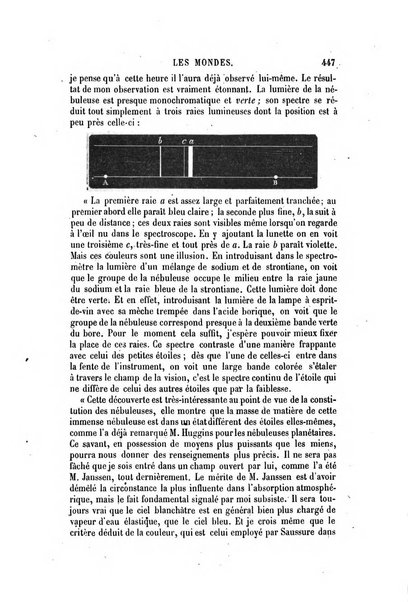 Les mondes revue hebdomadaire des sciences et de leurs applications aux arts et a l'industrie