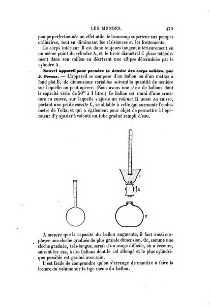 Les mondes revue hebdomadaire des sciences et de leurs applications aux arts et a l'industrie