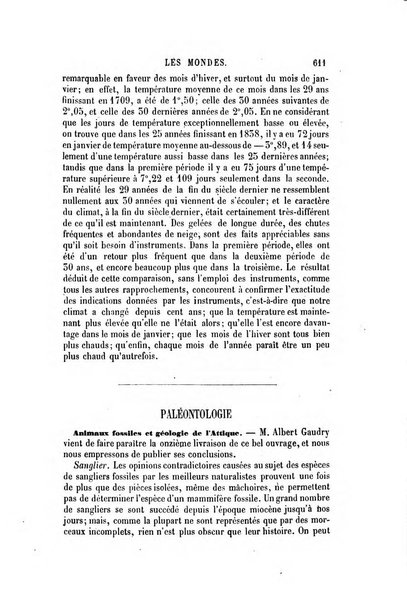 Les mondes revue hebdomadaire des sciences et de leurs applications aux arts et a l'industrie